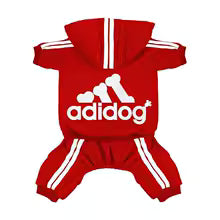 Adidog Clothes Dog Jumpsuit Warm Puppy Pet Clothes for Dog Hoodies Sweatshirt