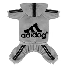 Adidog Clothes Dog Jumpsuit Warm Puppy Pet Clothes for Dog Hoodies Sweatshirt